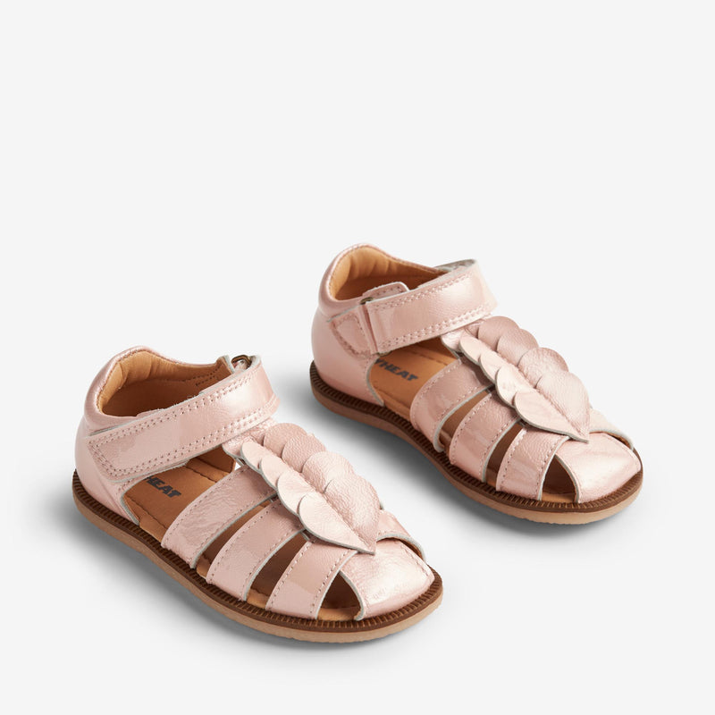 Wheat Footwear Sandal Closed Toe Hana Patent Sandals 2281 rose ballet