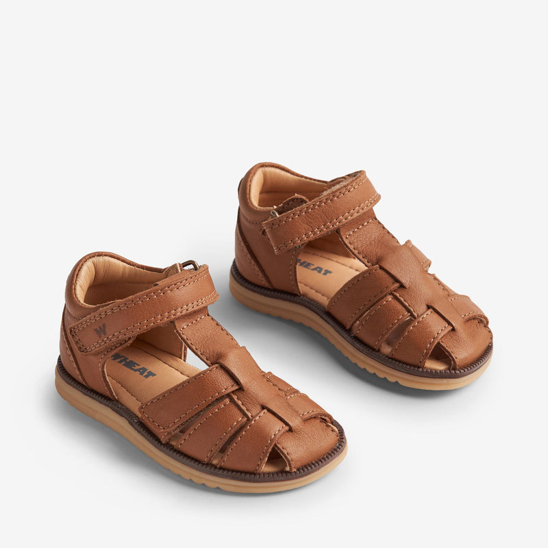 Sandal Sky cognac –