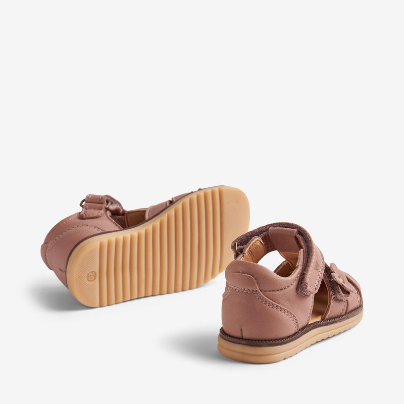 Sandal Closed Toe Sky Flower old rose – - Main Image