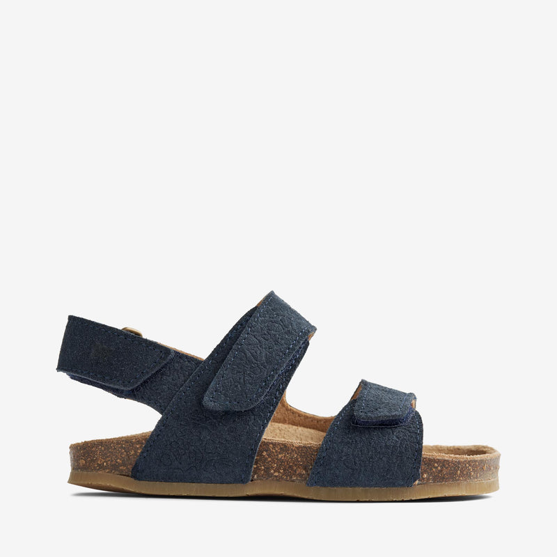 Wheat Footwear Sandal Cork Open Toe Cameron Sandals 1432 navy