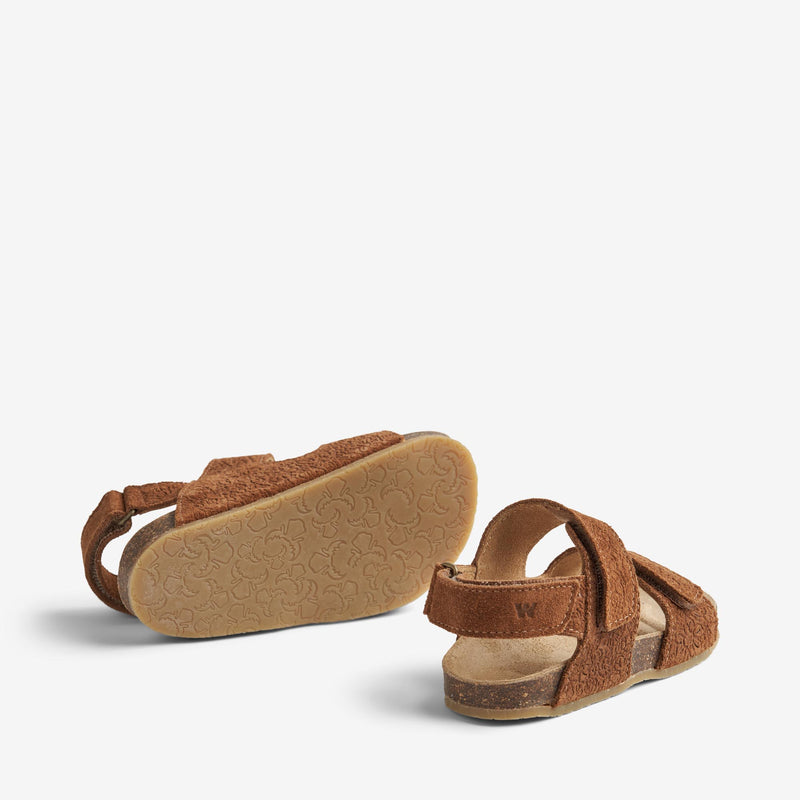 Sandal Cork Open Toe Cameron cognac Wheat.eu