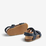 Wheat Footwear Sandal Corey Sandal 1432 navy