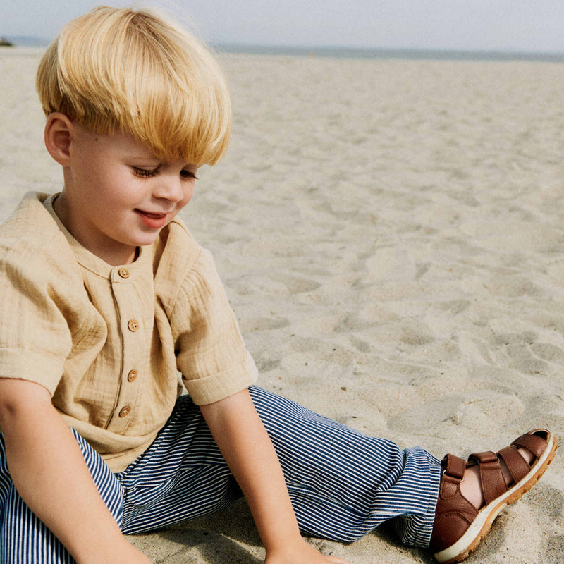 Wheat Footwear Sandal Frei Sandal 9002 cognac