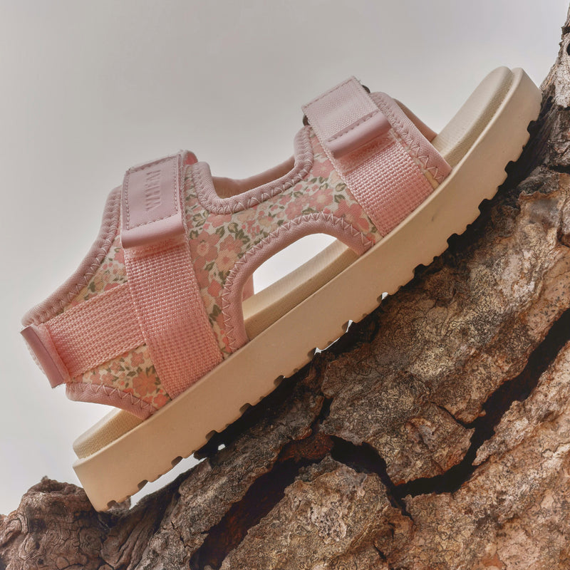 Wheat Footwear Sandal Mandy Sandal 9427 ivory flower meadow