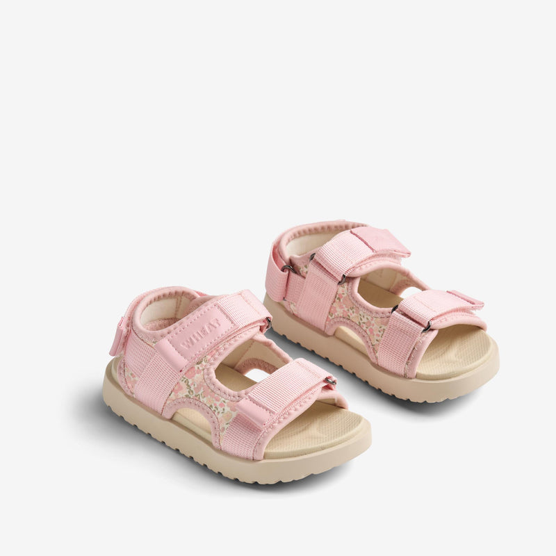 Wheat Footwear Sandal Mandy Sandal 9427 ivory flower meadow