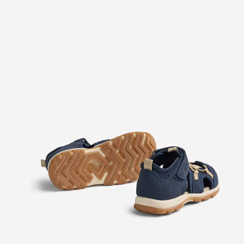 Wheat Footwear Sandal Mingi Sandal 1432 navy