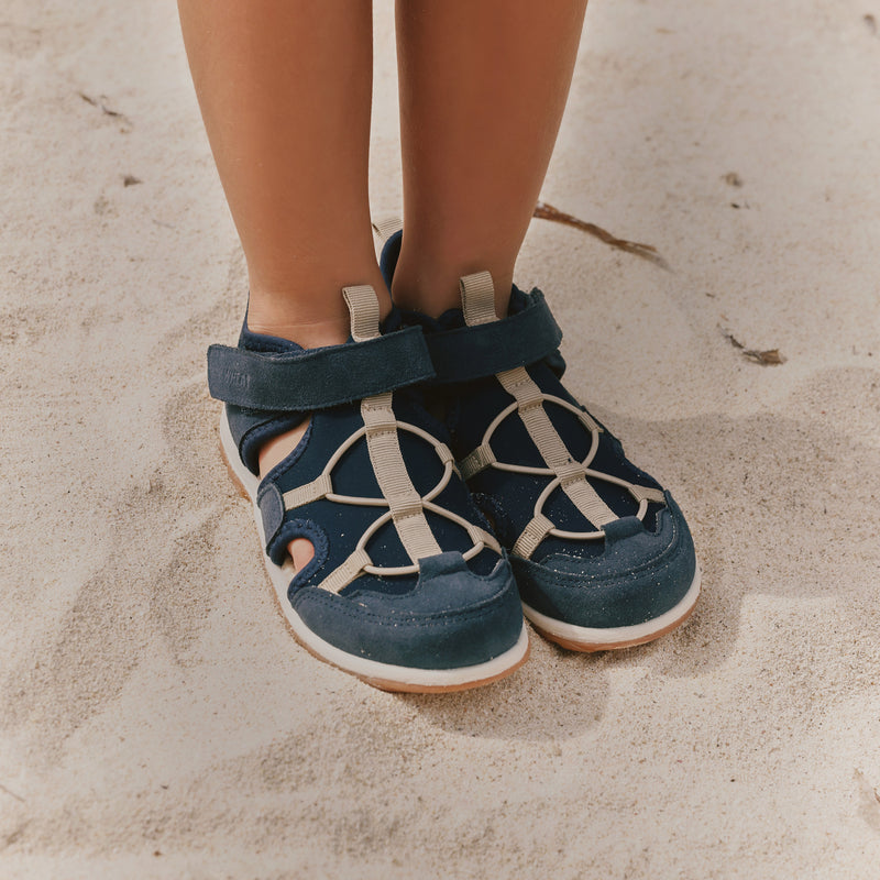 Wheat Footwear Sandal Mingi Sandal 1432 navy