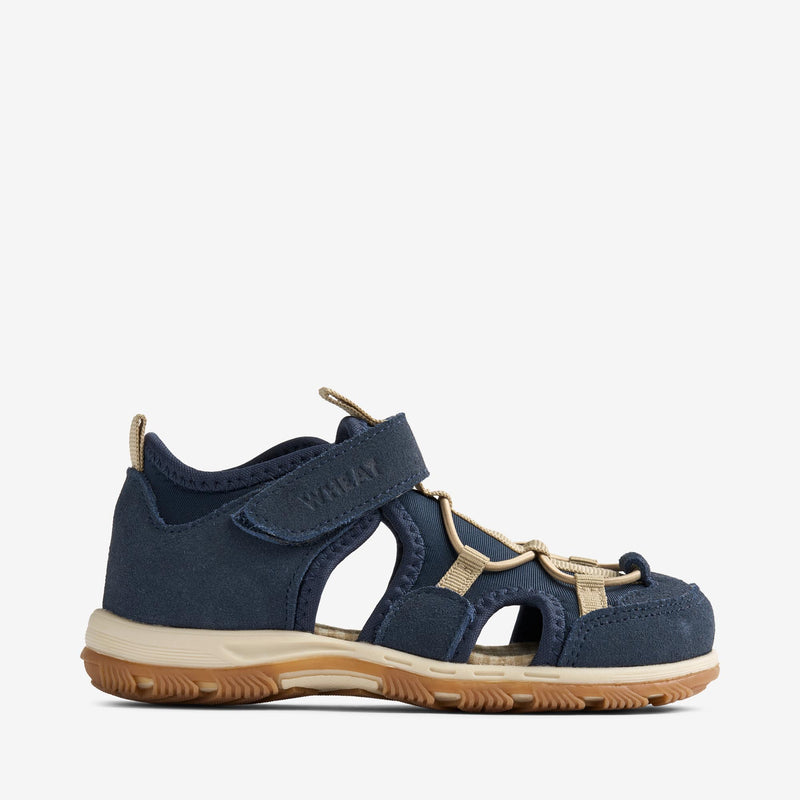 Wheat Footwear Sandal Mingi Sandal 1432 navy