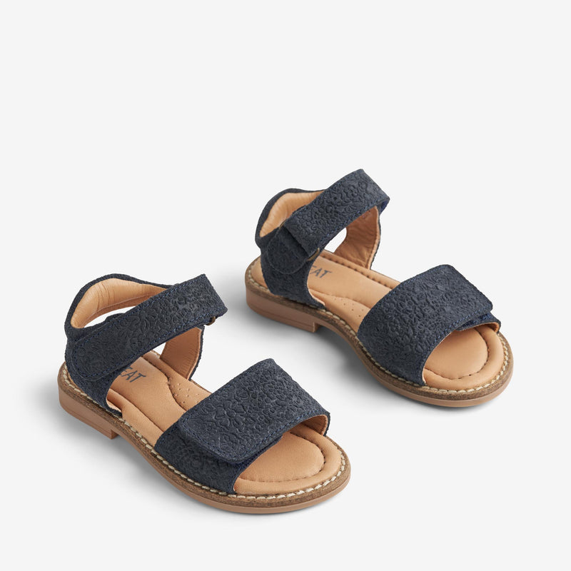 Wheat Footwear Sandal Open Toe Teani Sandals 1432 navy