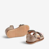 Wheat Footwear Sandal Open Toe Uma Patent Sandals 9011 beige