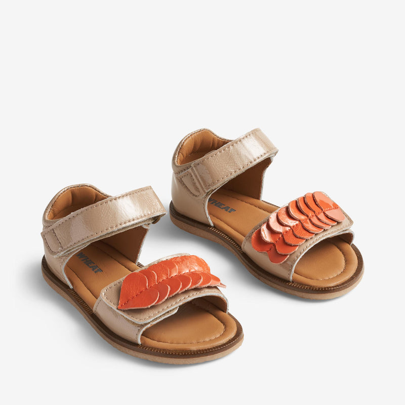 Wheat Footwear Sandal Uma Sandal 2076 red beige