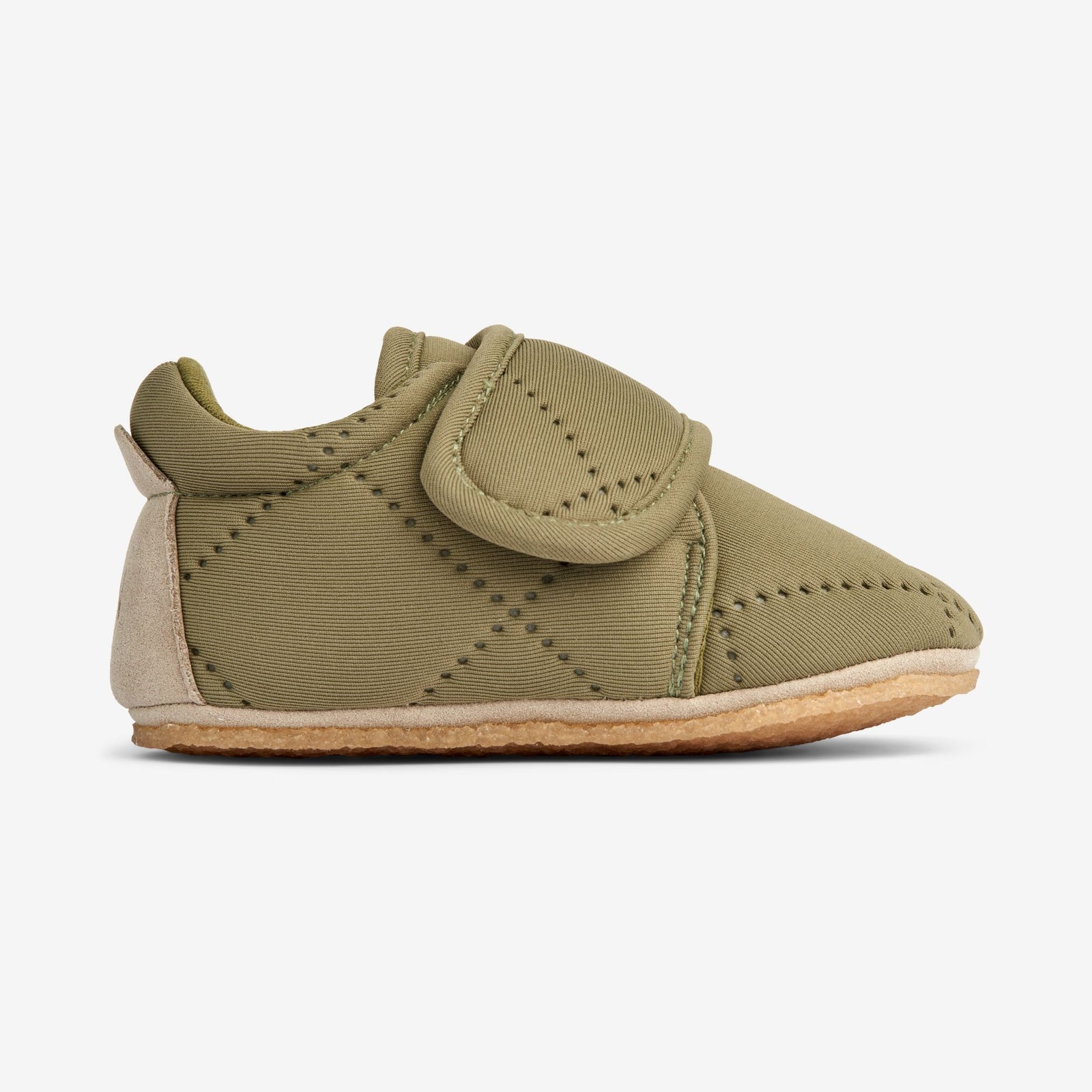 Olive green baby shoes hot sale
