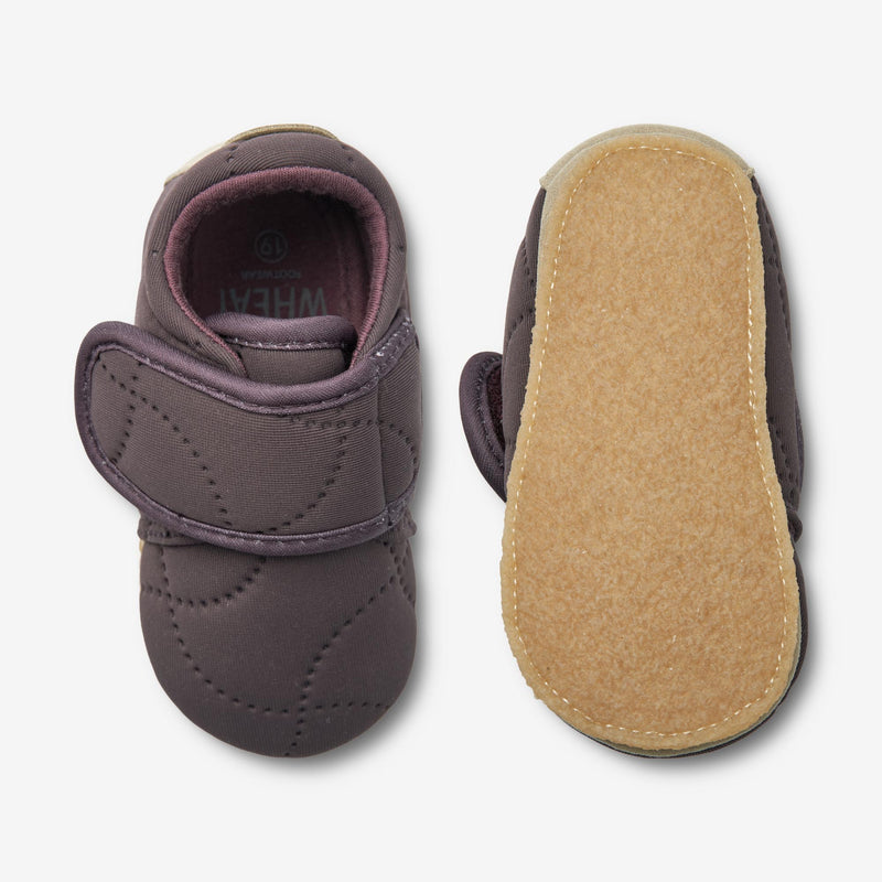 Wheat Footwear Indoor Shoe Sasha Indoor Shoes 3118 eggplant