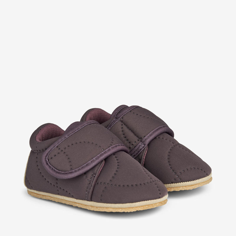 Wheat Footwear Indoor Shoe Sasha Indoor Shoes 3118 eggplant