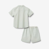 Wheat Main Set Shirt S/S & Shorts Anker Set 9664 summer sky stripe