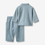 Wheat Main Set Sweat Blouse & Trousers Vilhelm Set 1260 faded denim