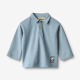 Wheat Main Set Sweat Blouse & Trousers Vilhelm Set 1260 faded denim