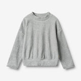 Wheat Main Set Sweatshirt & Trousers Barbro Set 0224 melange grey