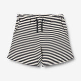Wheat Main Set T-shirt S/S & Shorts Fabian Set 9432 navy rib stripe