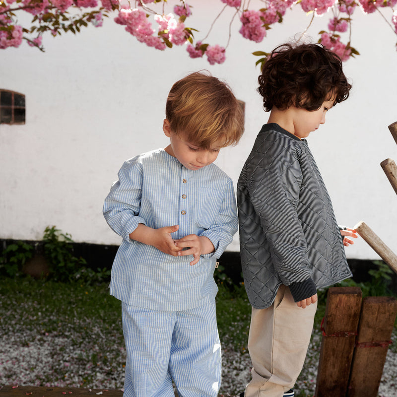Wheat Main Shirt Bjørk Shirts and Blouses 1048 blue stripe