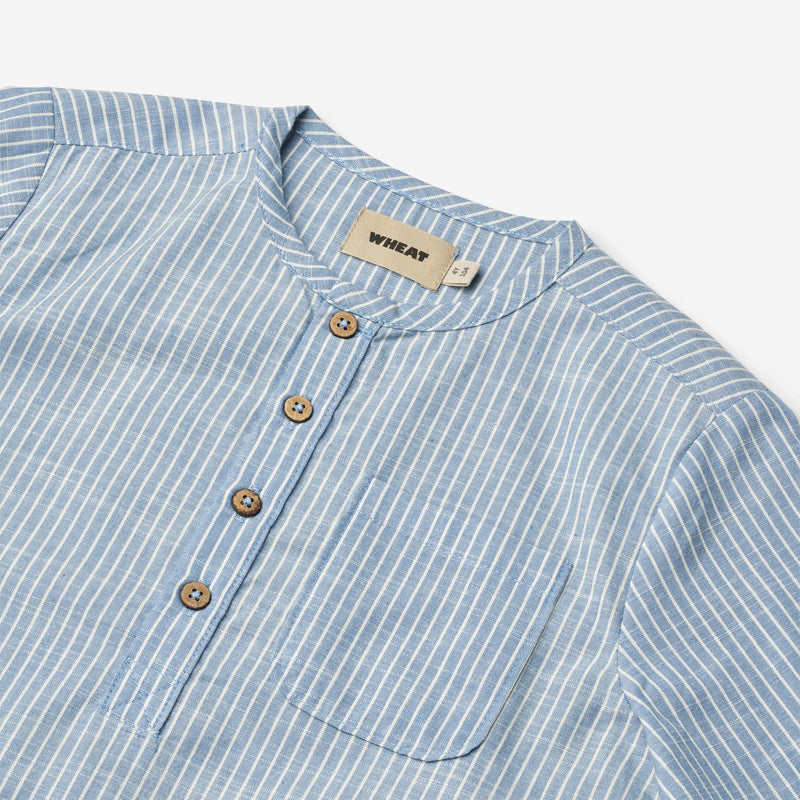 Wheat Main Shirt Bjørk Shirts and Blouses 1048 blue stripe