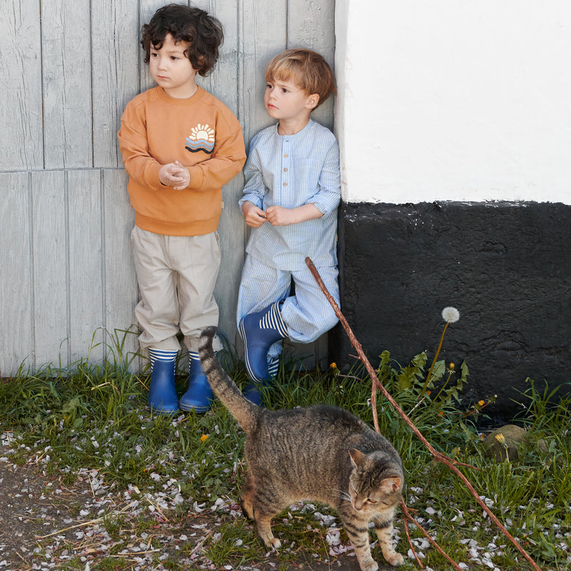 Wheat Main Shirt Bjørk Shirts and Blouses 1048 blue stripe