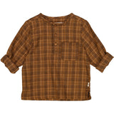 Wheat Main Shirt Bjørk Shirts and Blouses 3201 walnut