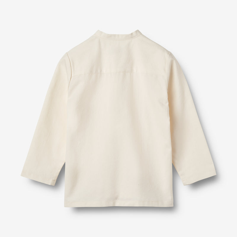 Wheat Main Shirt L/S Jonas Shirts and Blouses 3129 eggshell
