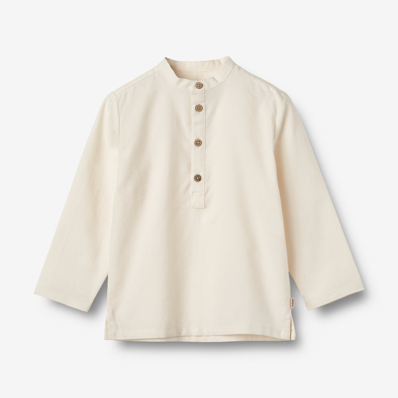 Wheat Main Shirt L/S Jonas Shirts and Blouses 3129 eggshell