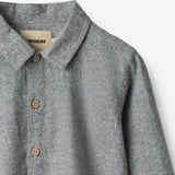 Wheat Main Shirt L/S Oscar Shirt 9766 dark blue chambray