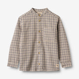 Wheat Main Shirt L/S Willum Shirts and Blouses 1306 blue check