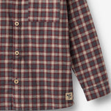 Wheat Main Shirt L/S Willum Shirts and Blouses 1314 blue holiday check