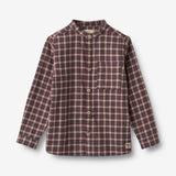 Wheat Main Shirt L/S Willum Shirts and Blouses 1314 blue holiday check