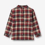 Wheat Main Shirt L/S Willum Shirts and Blouses 9588 red blue check