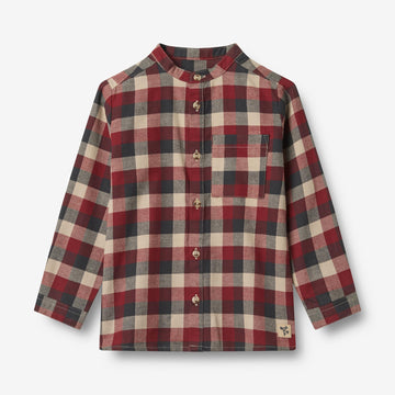 Wheat Main Shirt L/S Willum Shirts and Blouses 9588 red blue check