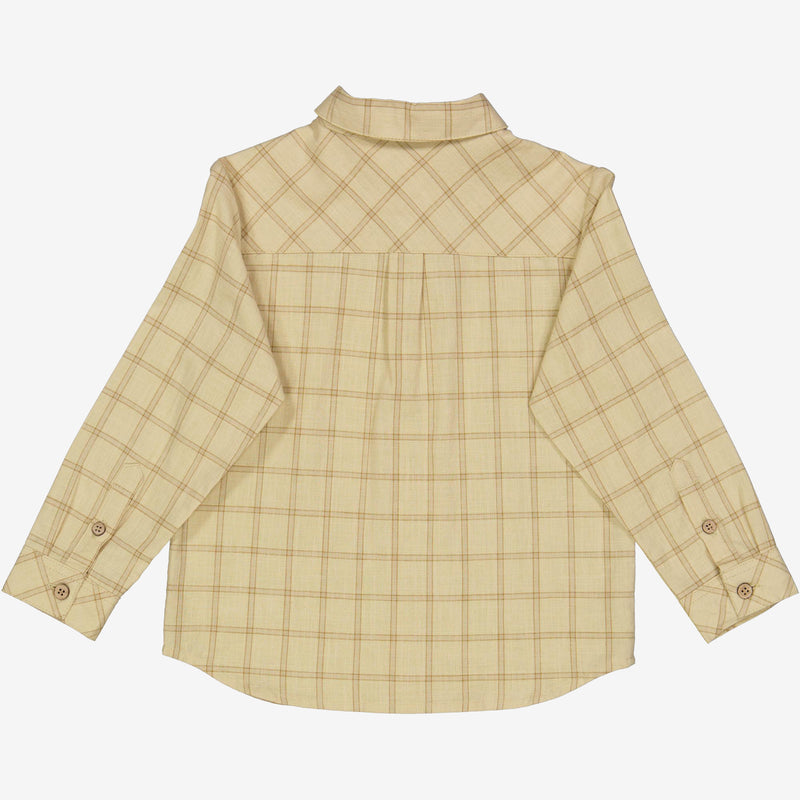 Wheat Main  Shirt Lasse Shirts and Blouses 9108 buttermilk check