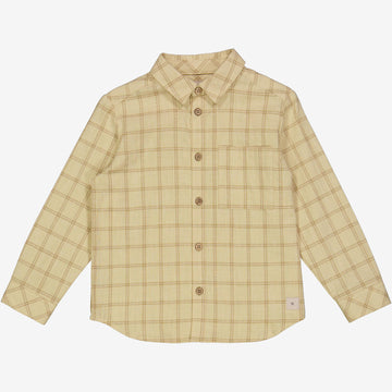 Wheat Main  Shirt Lasse Shirts and Blouses 9108 buttermilk check