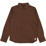 Wheat Main Shirt Marcel Shirts and Blouses 2752 maroon check