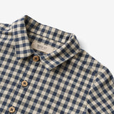 Wheat Main Shirt Oscar Shirts and Blouses 1306 blue check