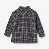 Wheat Main Shirt Oscar Shirts and Blouses 1437 navy check