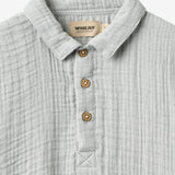 Wheat Main Shirt S/S Svend Shirt 4030 light blue