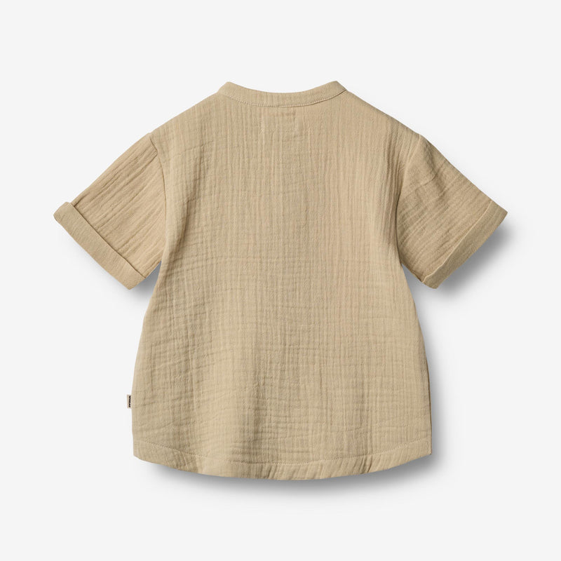 Wheat Main Shirt S/S Svend Shirt 9441 soft sand