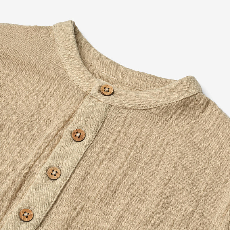 Wheat Main Shirt S/S Svend Shirt 9441 soft sand