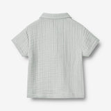 Wheat Main Shirt S/S Svend Shirt 4030 light blue