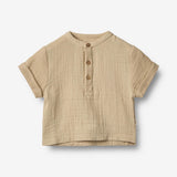 Wheat Main Shirt S/S Svend Shirt 9441 soft sand