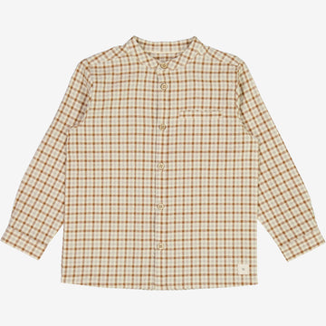 Wheat Main  Shirt Willum Shirts and Blouses 5094 golden dove check