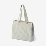 Wheat Main Shopper Ville Home 9634 blue ocean stripe