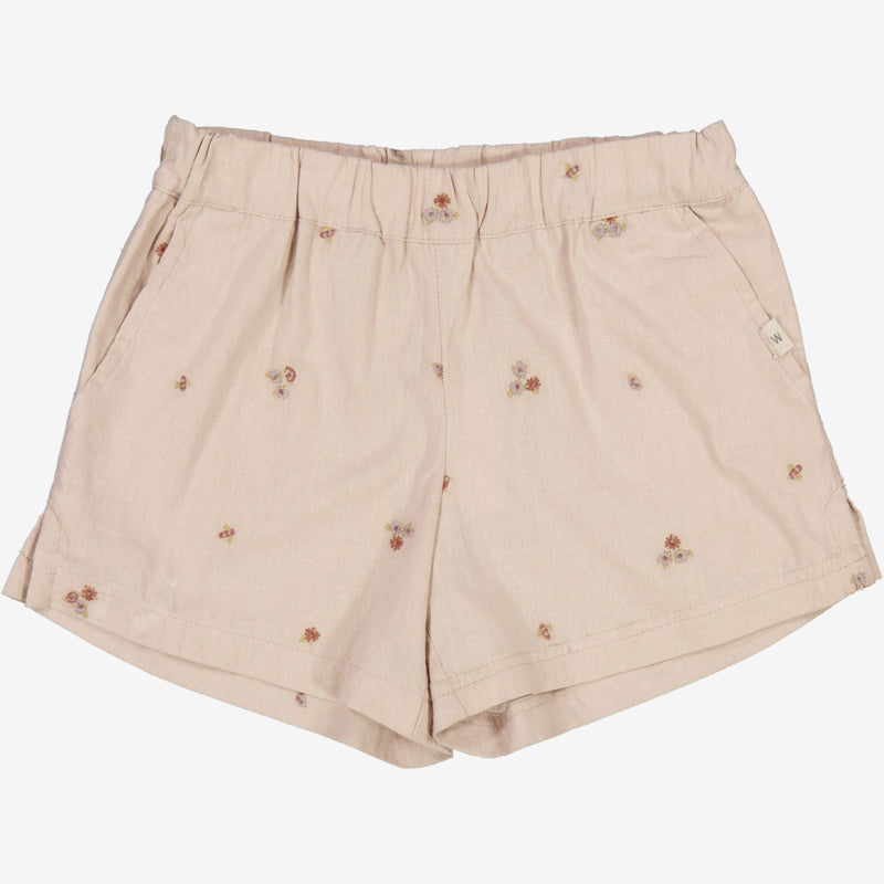 Wheat Shorts Eileen Shorts 9202 embroidery flowers