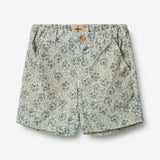 Wheat Main Shorts Elvig Shorts 9412 aqua hawaii flowers