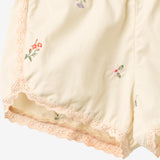 Wheat Main Shorts Lace Inger Shorts 9644 ivory embroidery flowers